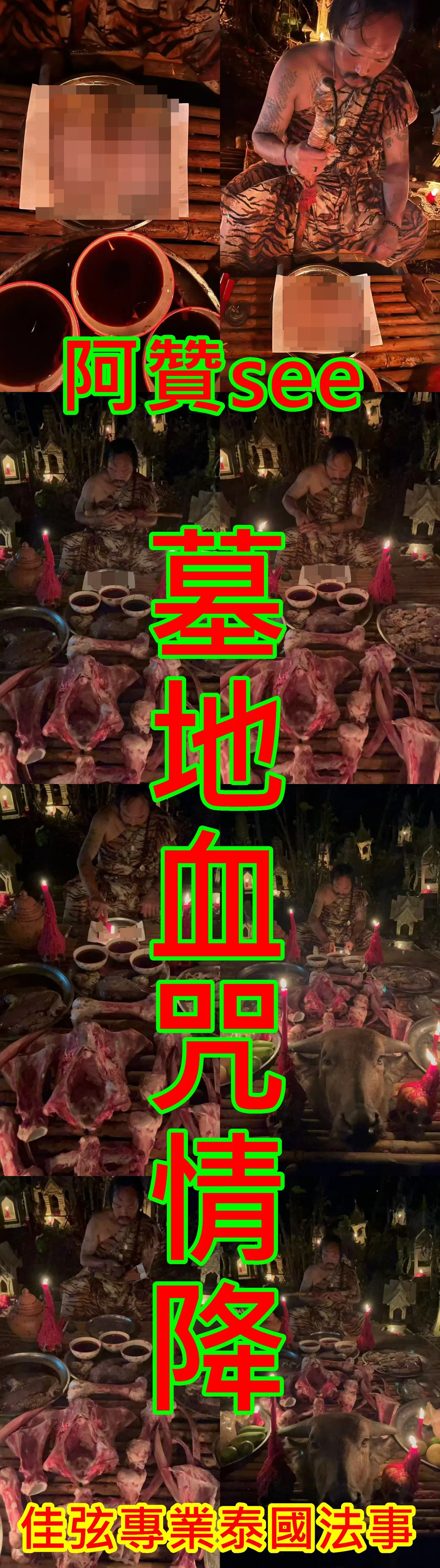 阿贊see-墓地血咒情降--~15000
